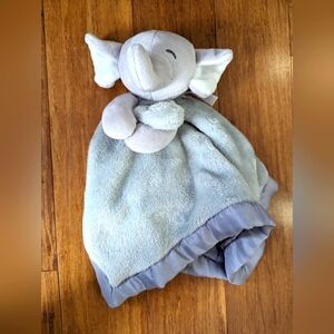 Carter's grey Elephant lovey from 2020.
